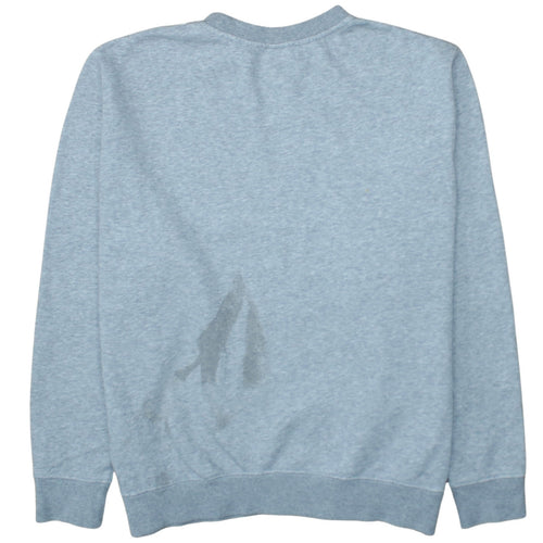 Nike Men's Grey Crew Neck Pullover Sweatshirt Size L