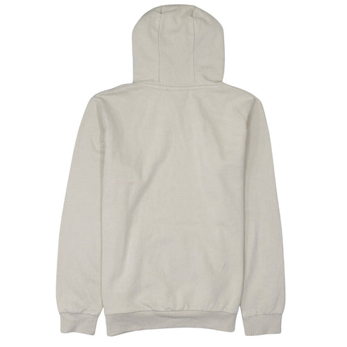 Fila Men’s Beige Pullover Hoodie Medium Cotton Blend Classic Logo