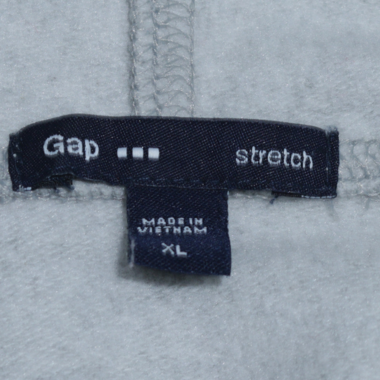 GAP Men's Grey Pullover Hoodie XL Cotton Blend Casual Sweatshirt
