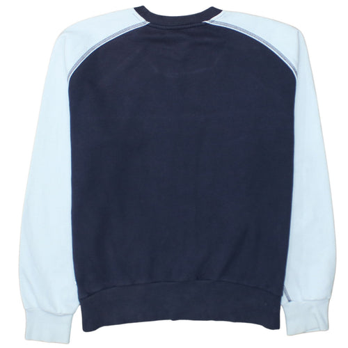 Puma Mens Blue Crew Neck Pullover Sweatshirt Size L
