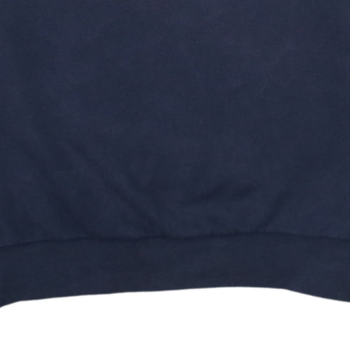 Puma Mens Blue Crew Neck Pullover Sweatshirt Size L