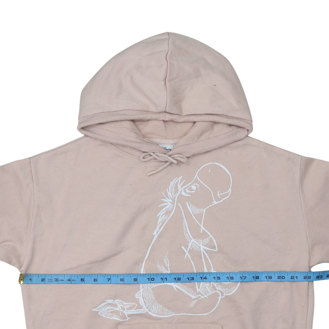 Disney Primark Women Beige Eeyore Hoodie Size M 12/14 Pullover