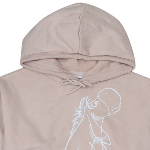 Disney Primark Women Beige Eeyore Hoodie Size M 12/14 Pullover