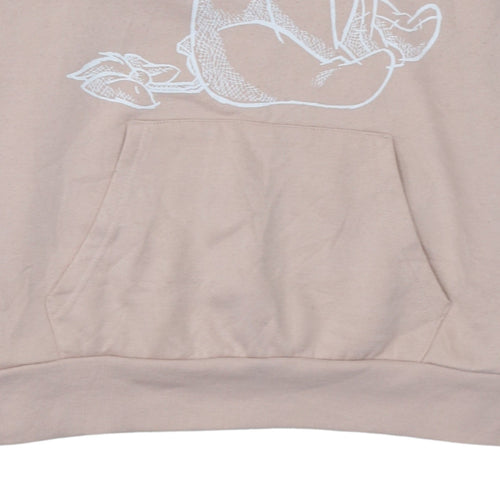 Disney Primark Women Beige Eeyore Hoodie Size M 12/14 Pullover