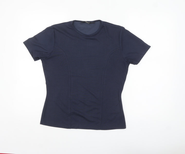 Peter Storm Women's Blue Short Sleeve Basic T-Shirt Size S