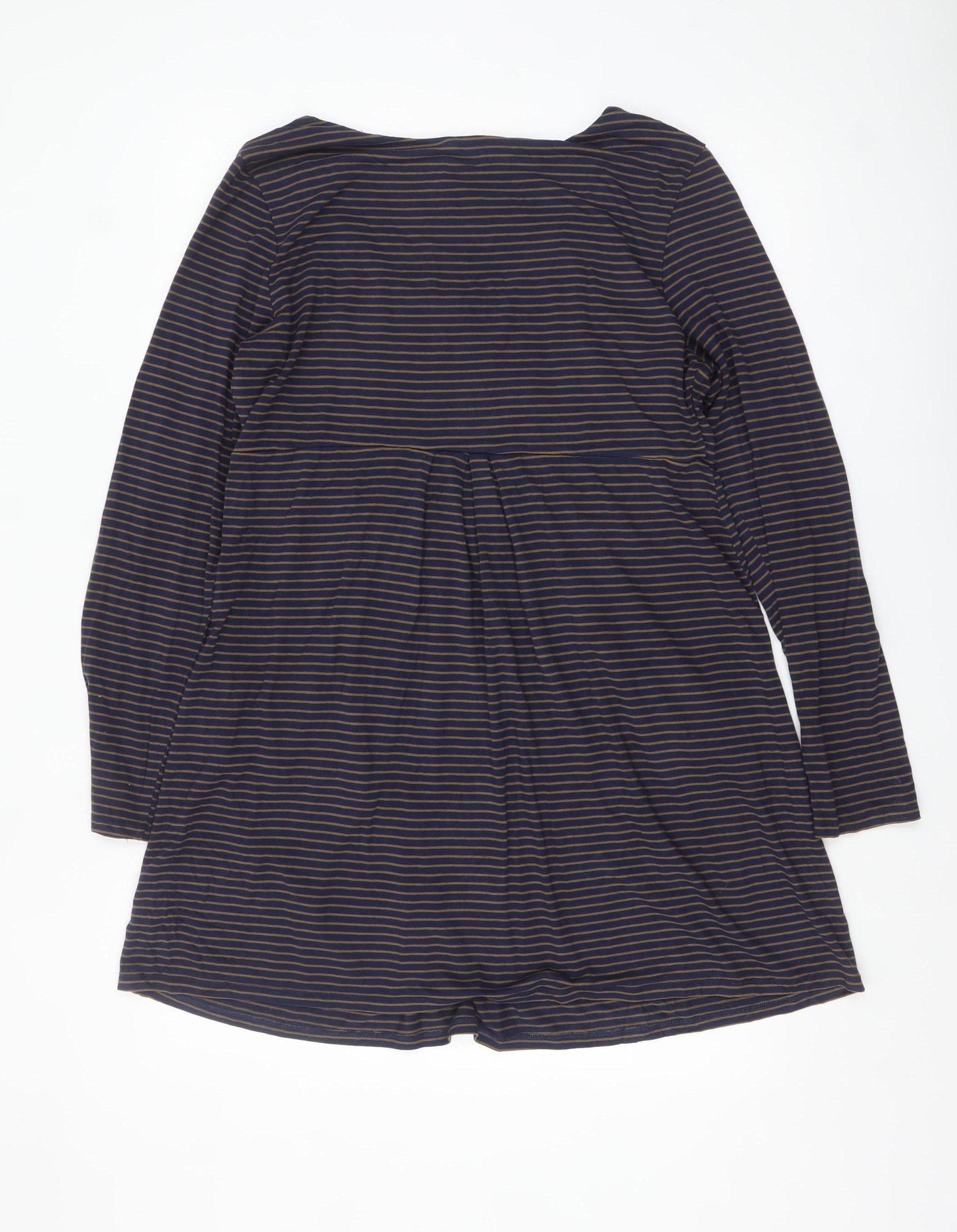 Joules Women’s Navy Stripe Long Sleeve Skater Dress Size 16