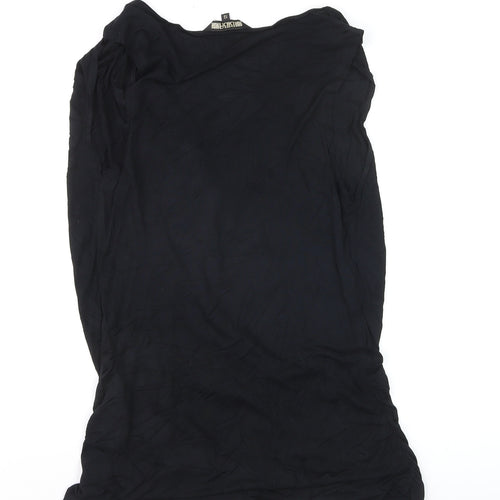 Biba Women Black Viscose Sleeveless Camisole Blouse Size 12