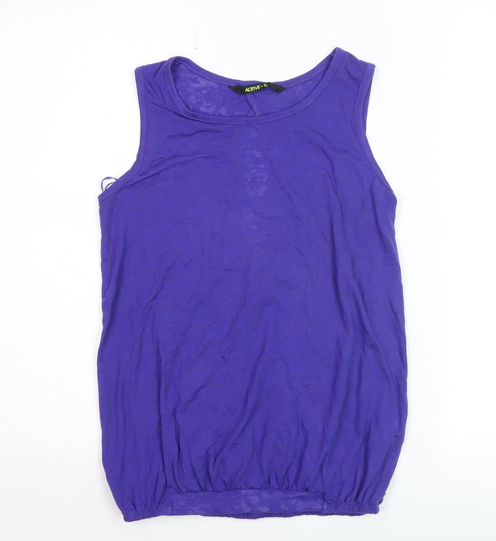 Tu Women’s Purple Active Tank Top Size 8 Sleeveless Jersey