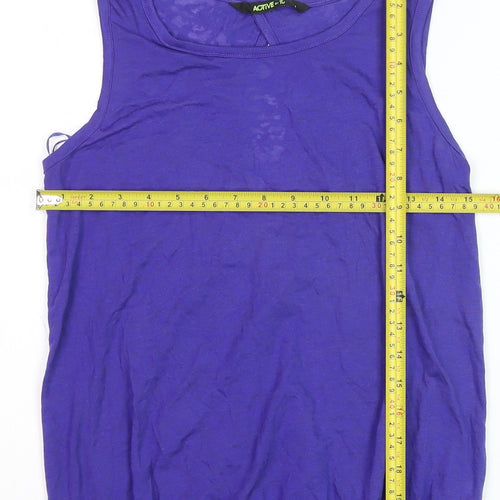 Tu Women’s Purple Active Tank Top Size 8 Sleeveless Jersey
