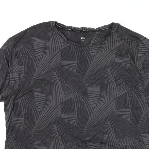 Marks and Spencer Goodmove Women’s Black Geometric Active T-Shirt Size 18