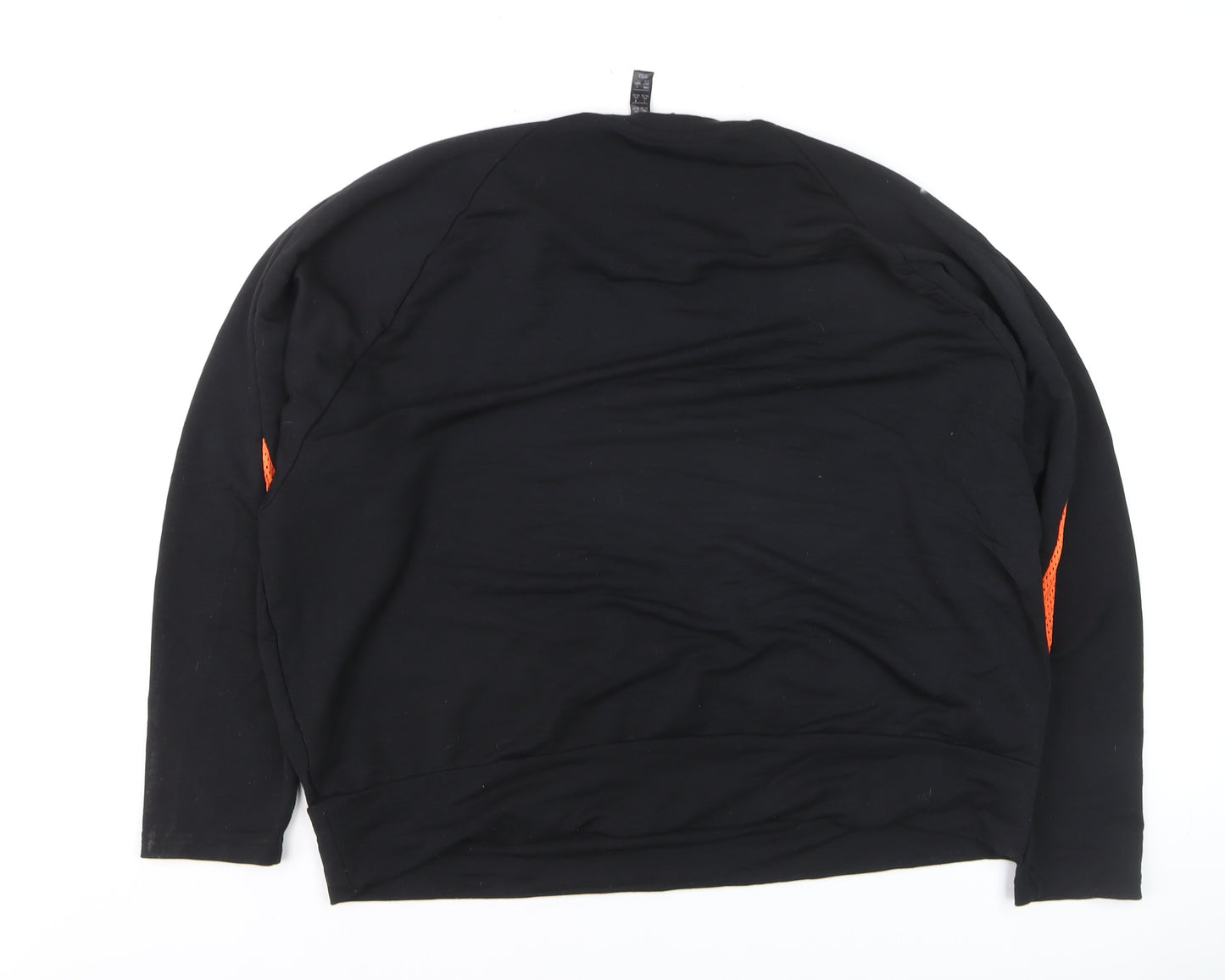 Adidas Women's Black Long Sleeve Pullover Sweatshirt Size 12
