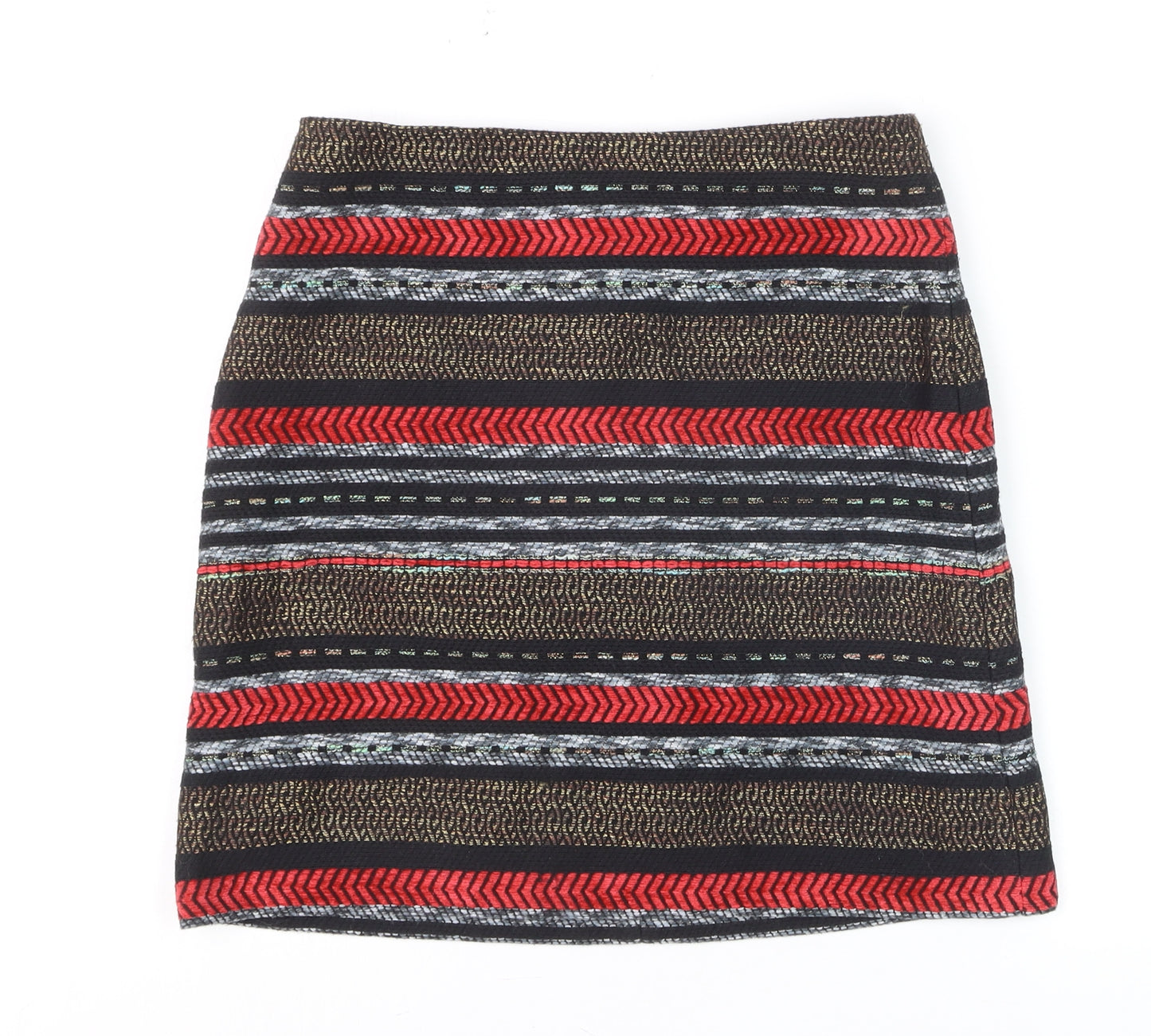 Marks and Spencer Women’s Multicoloured Knee Length Pencil Skirt Size 8