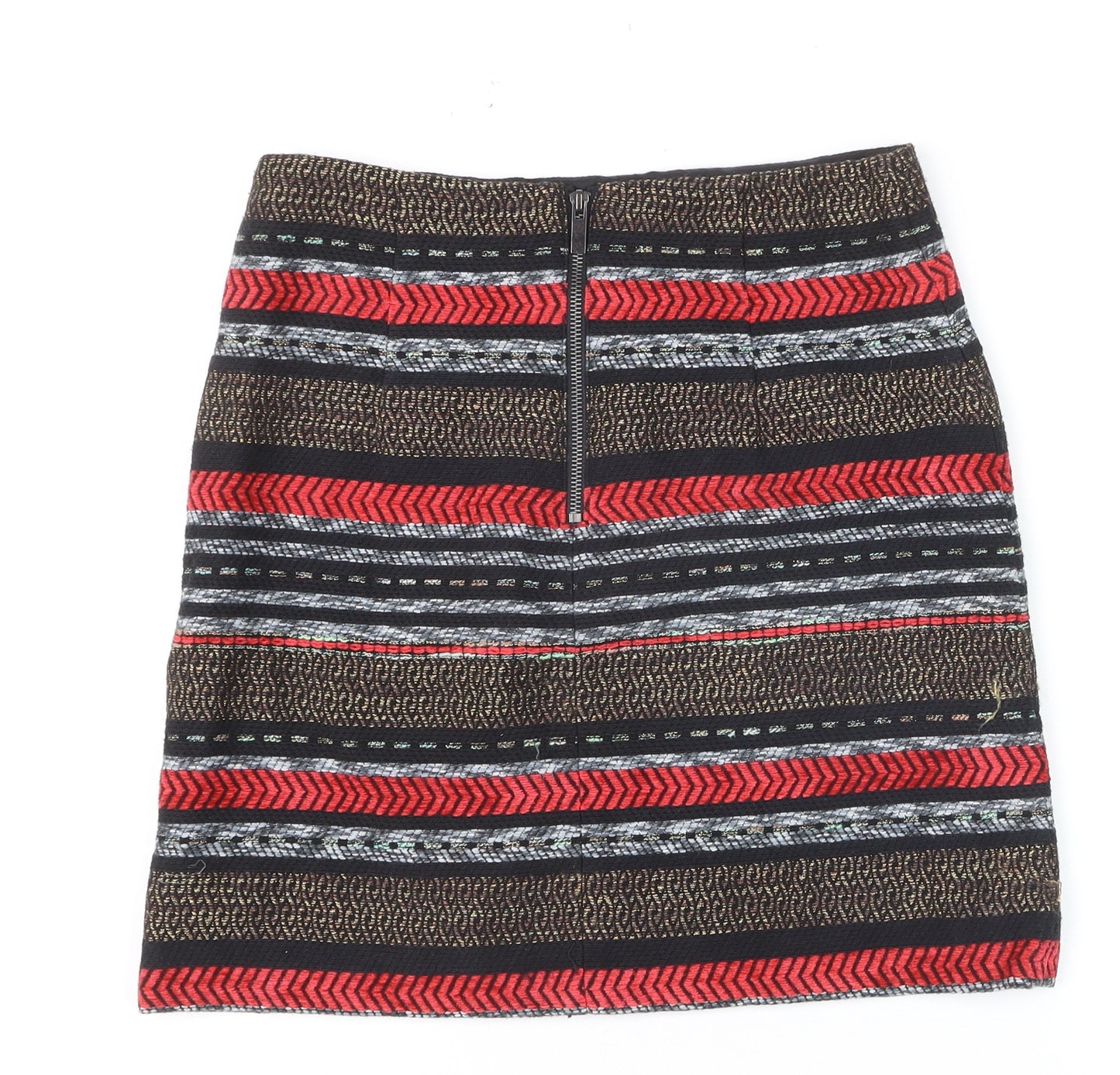 Marks and Spencer Women’s Multicoloured Knee Length Pencil Skirt Size 8