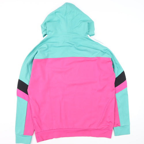 Adidas Women’s Multicoloured 100% Cotton Pullover Hoodie Size 8