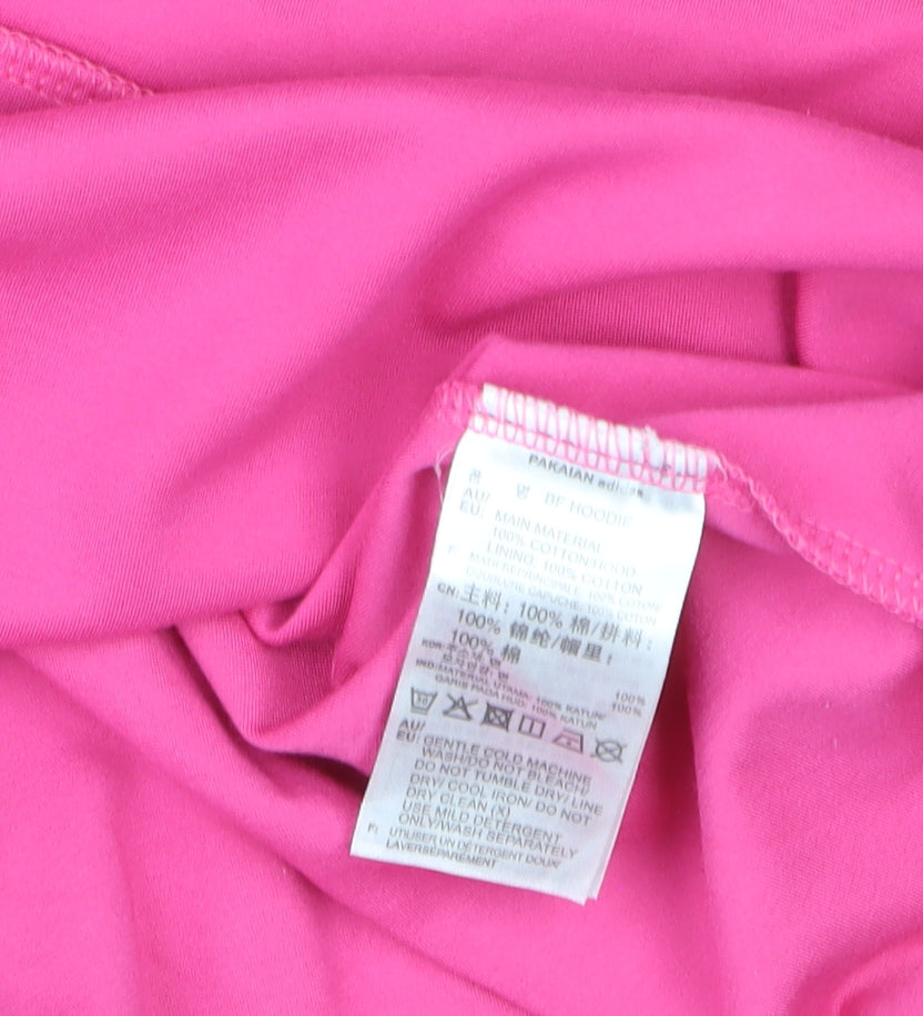 Adidas Women’s Multicoloured 100% Cotton Pullover Hoodie Size 8