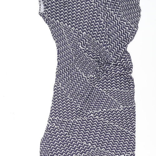 Principles by Ben de Lisi Women’s Blue Chevron Sheath Dress Size 12