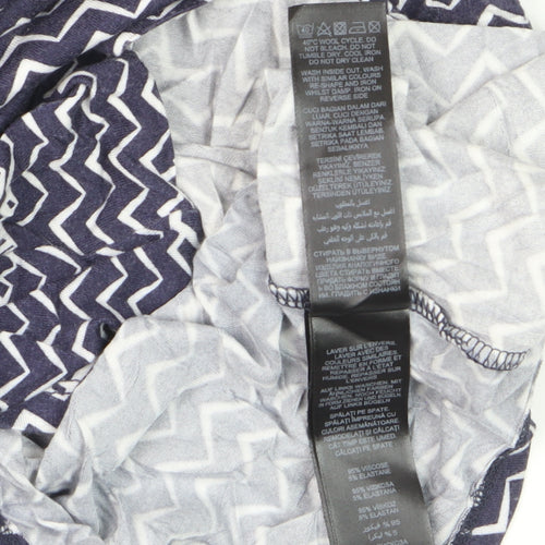 Principles by Ben de Lisi Women’s Blue Chevron Sheath Dress Size 12