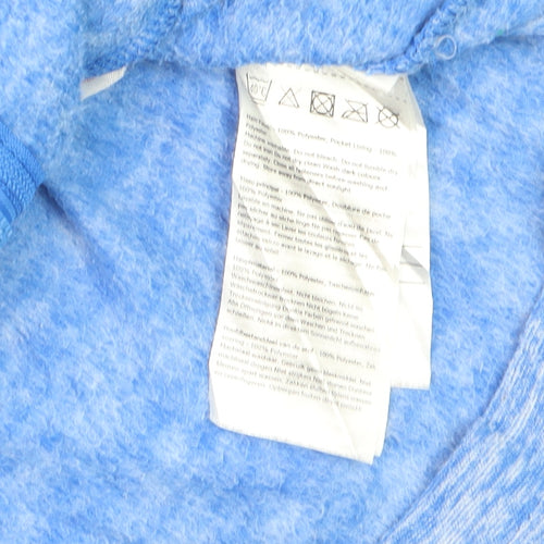 Regatta Women Blue Full Zip Fleece Jacket Size 10 Lightweight Breathable