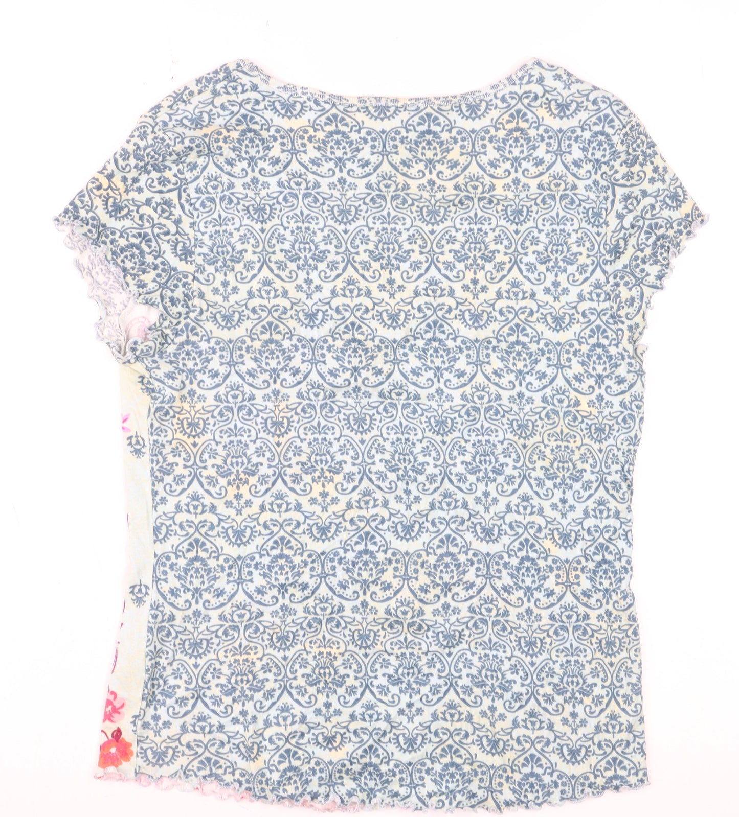 Marks and Spencer Per Una Women's Multicoloured Floral Cotton T-Shirt Size 16