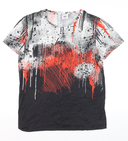 Hype Boys Multicoloured Graphic Print T-Shirt 16 Years Regular Fit