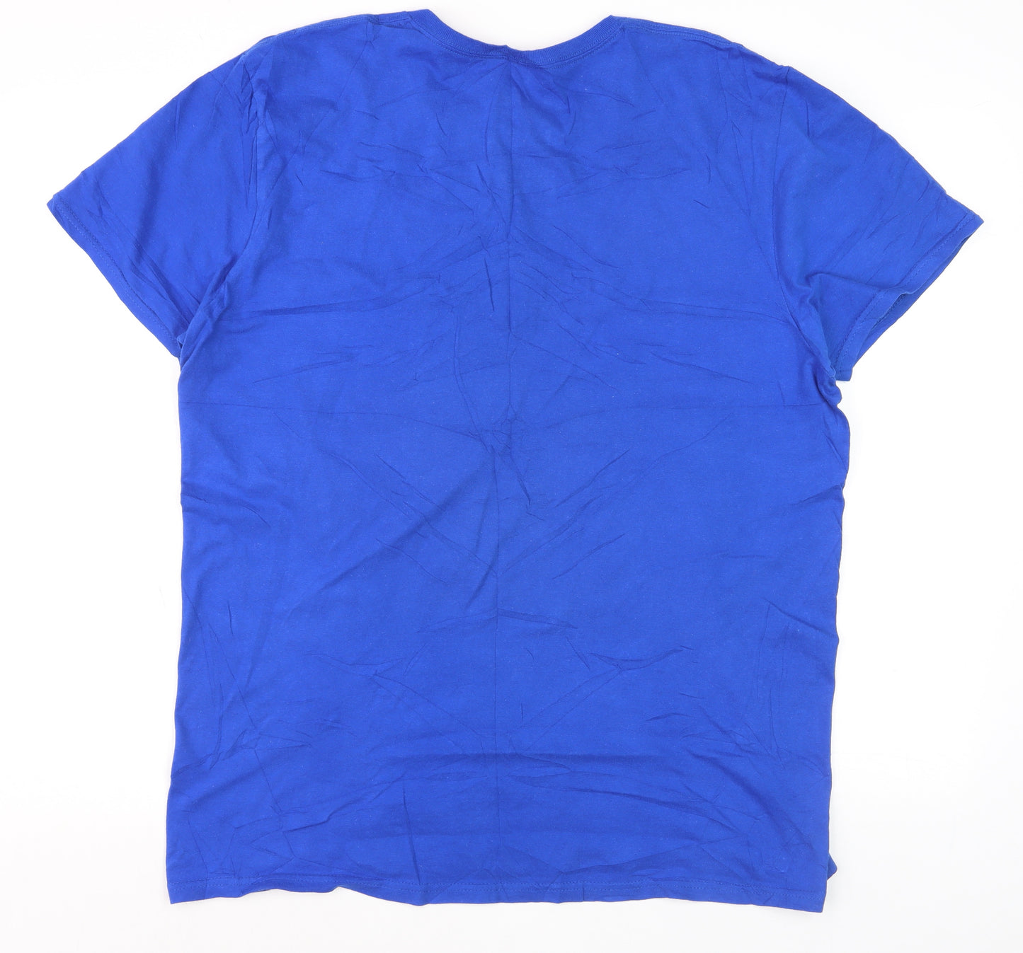 Lootwear Exclusive Men's Blue Jurassic Park Movie Cotton T-Shirt Size L