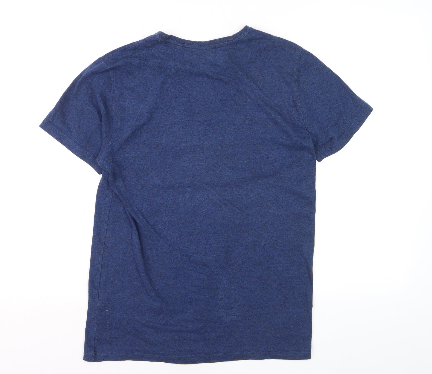 Volkswagen Mens Blue Graphic Transporter T-Shirt Size S