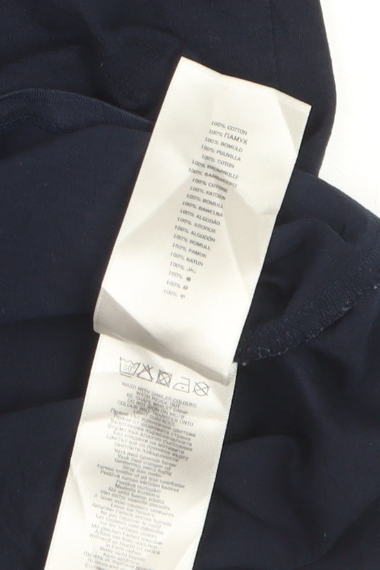 Ben Sherman Men's Navy Blue Cotton Crew Neck Short Sleeve T-Shirt Medium
