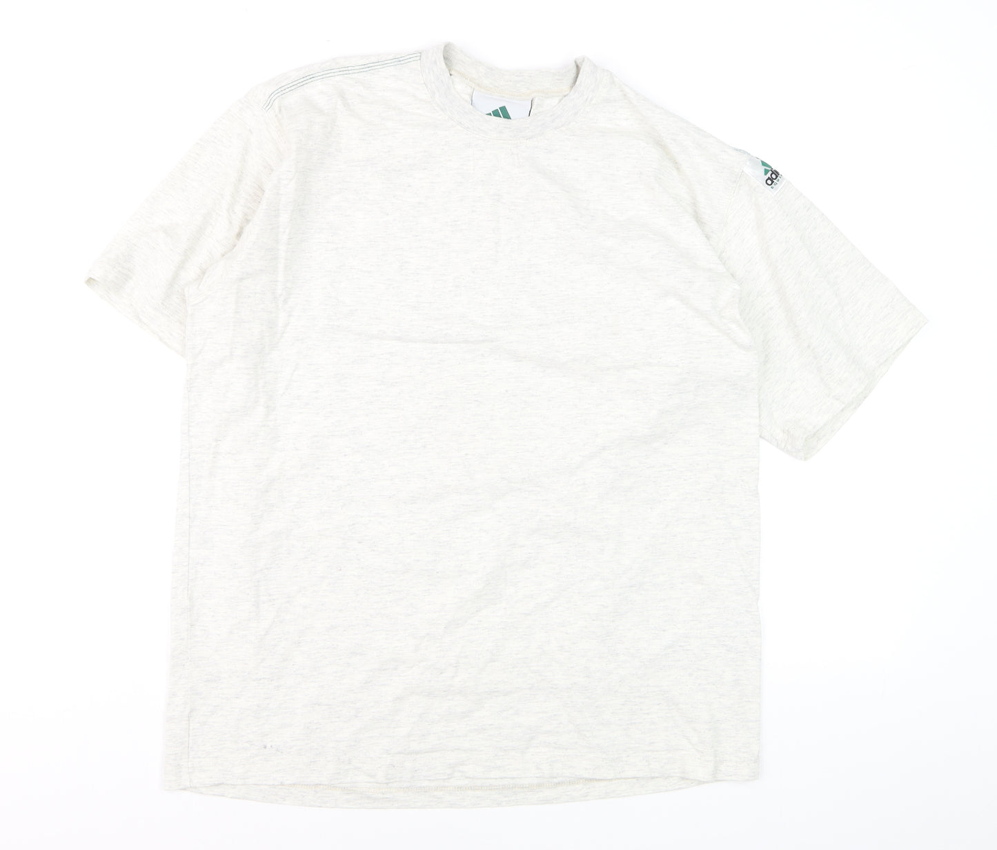 Adidas Equipment Men's White L Vintage 90s Crew Neck T-Shirt
