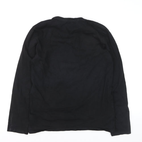 Ralph Lauren Men’s Black XL Long Sleeve Cotton Crew Neck Top