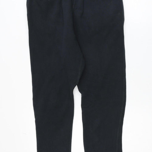 Nike Mens Black Fleece Joggers Size M Regular Fit Tapered Leg