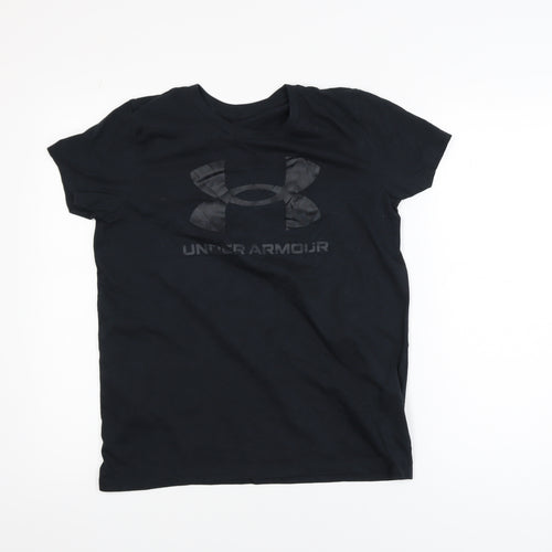 Under Armour Mens Black M Loose Fit Short Sleeve Sports T-Shirt