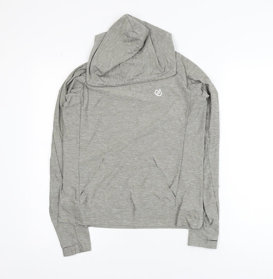 Dare 2B Men's Grey Athletic Hoodie Lightweight Track Jacket M