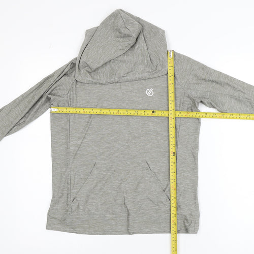 Dare 2B Men's Grey Athletic Hoodie Lightweight Track Jacket M