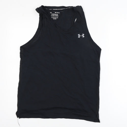 Under Armour Men's Black Medium Streaker Heatgear Running Tank Top