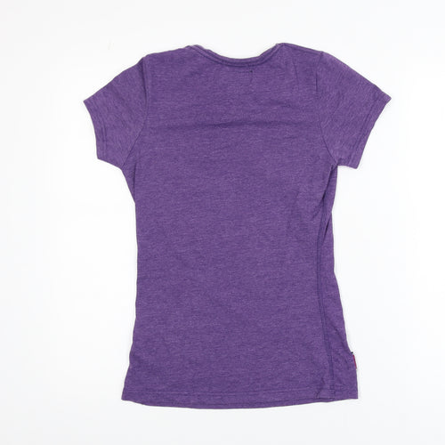 Superdry Women's Purple Graphic Logo T-Shirt Size S