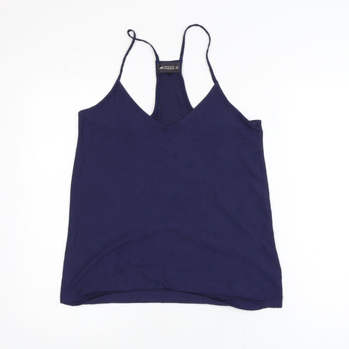 Next Women's Blue V-Neck Camisole Tank Top Size 10