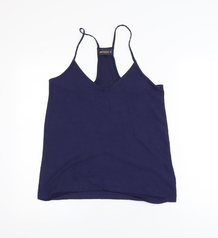 Next Women's Blue V-Neck Camisole Tank Top Size 10