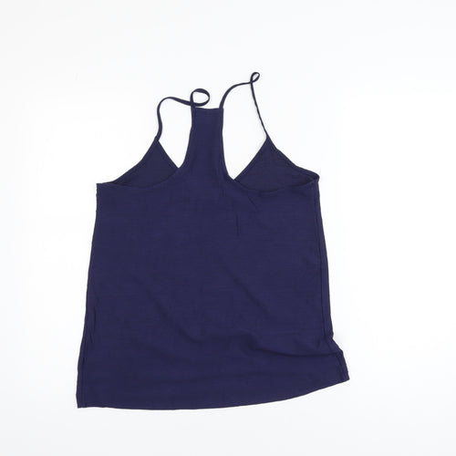 Next Women's Blue V-Neck Camisole Tank Top Size 10