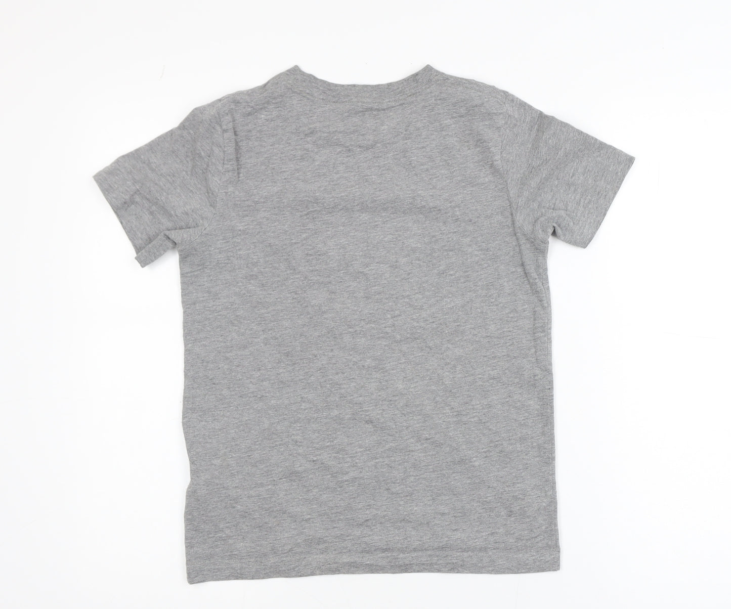 Nike Jordan Boys Grey Graphic Short Sleeve T-Shirt 10-12 Years