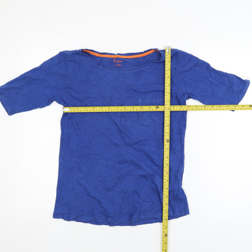 Boden Men's Blue Cotton Crew Neck Short Sleeve T-Shirt M