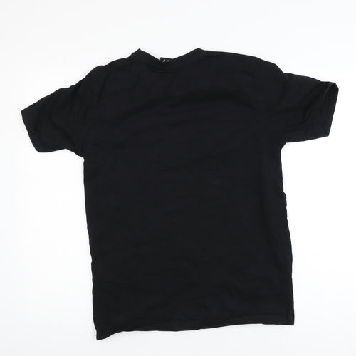 Everlast Men's Black Crew Neck Short Sleeve Graphic T-Shirt Size S