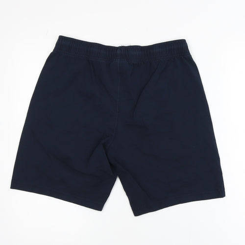 Champion Men's Blue Medium Sweat Shorts with Elastic Waist