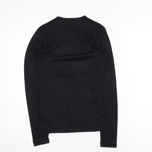 Peter Storm Women's Black Long Sleeve Basic T-Shirt Size 8