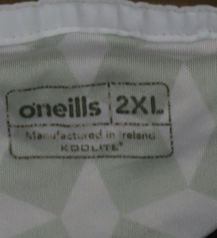 O’Neills Men’s Gold Kerry GAA Short Sleeve Sports T-Shirt 2XL