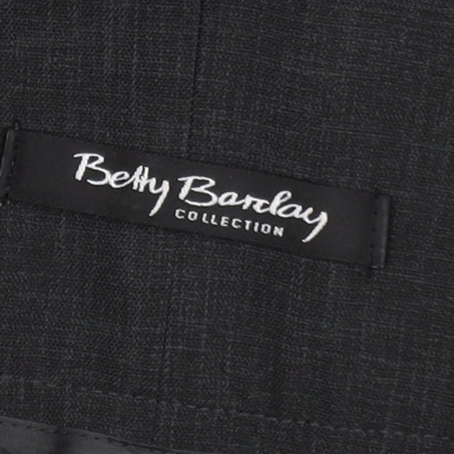 Betty Barclay Women’s Black Tailored Stretch Suit Trousers Size 12