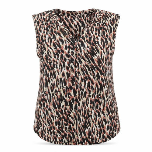 Dunnes Women’s Multicoloured Animal Print Sleeveless Blouse XL