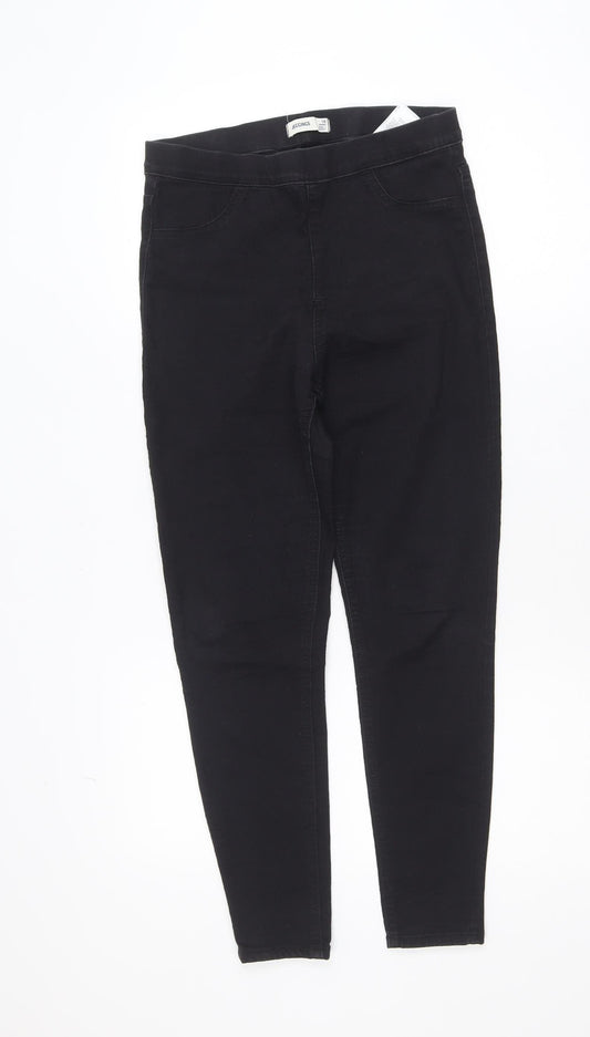 Marks and Spencer Women’s Black Jeggings Size 10 Short Stretch Slim Fit