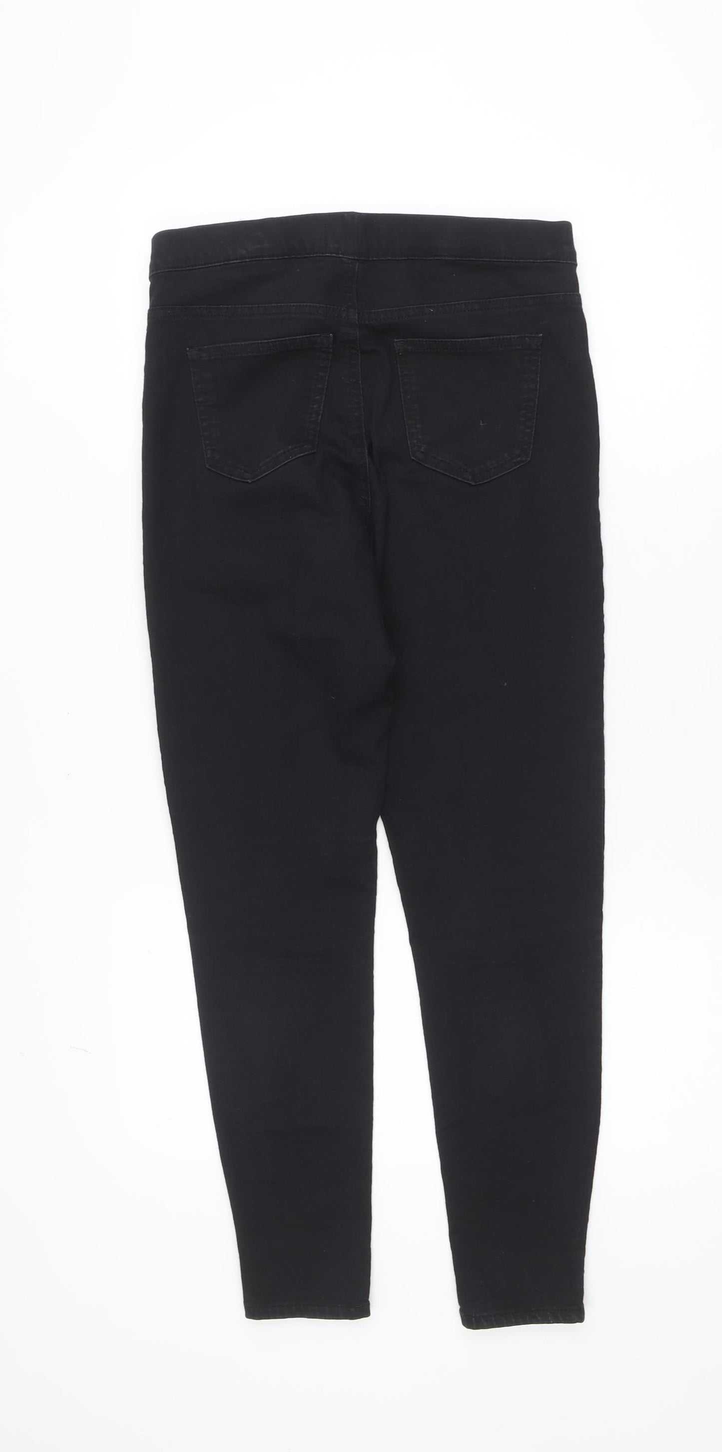 Marks and Spencer Women’s Black Jeggings Size 10 Short Stretch Slim Fit