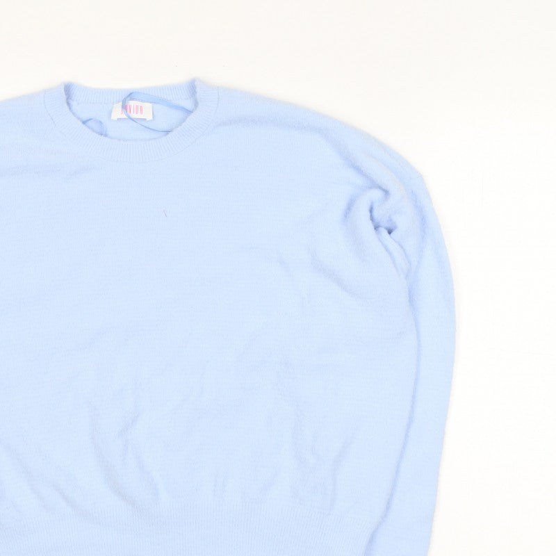 Additional view of Savida Women Blue 2XL Crew Neck Long Sleeve jumper
