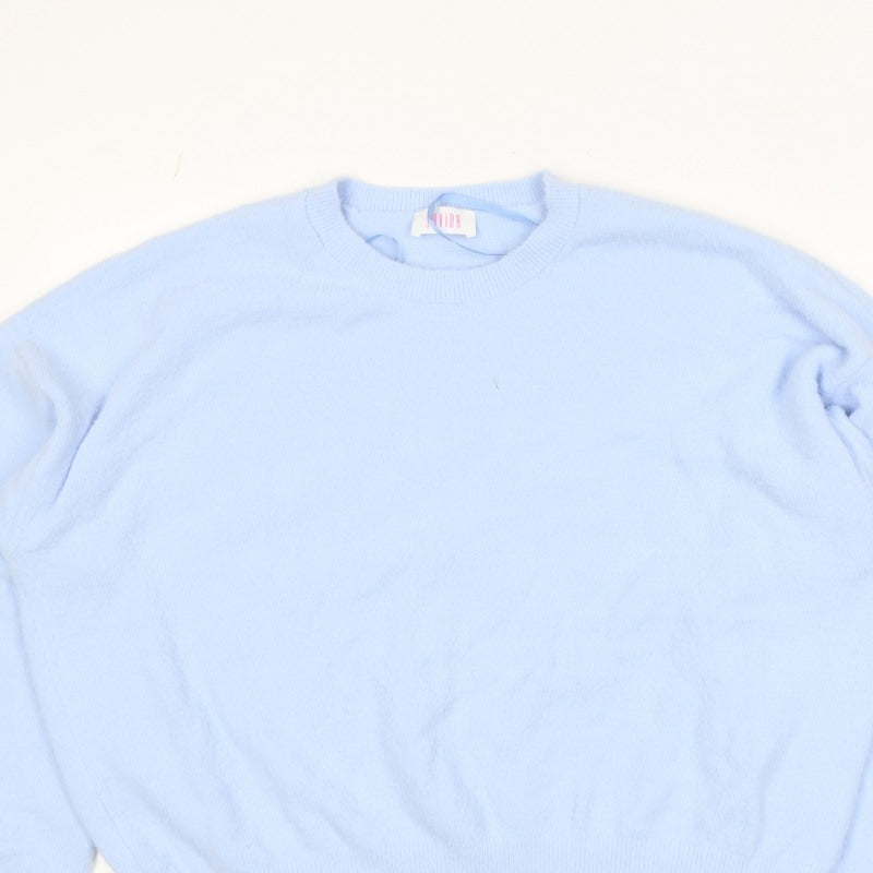 Additional view of Savida Women Blue 2XL Crew Neck Long Sleeve jumper